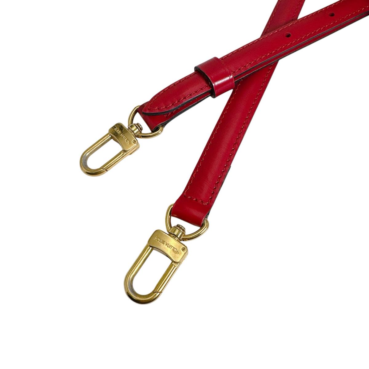 ルイヴィトン LOUIS VUITTON ショルダーストラップ
肩掛けストラップ 可変式 エピ用バッグアクセサリー カーフ レッド LV
【SS】
【中古】