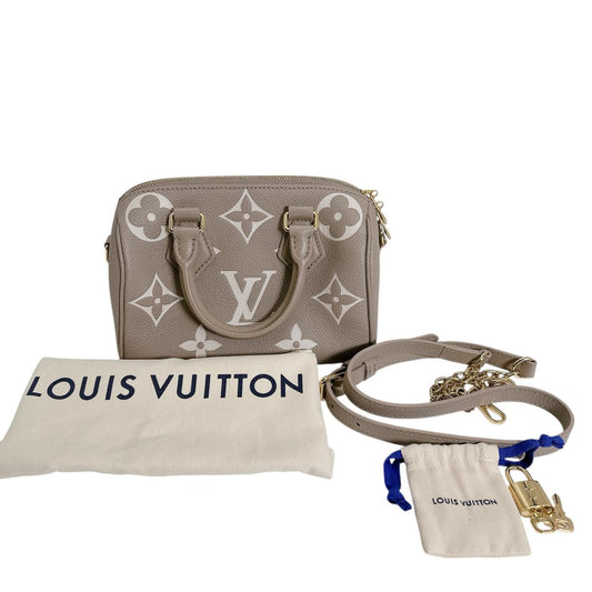 ルイヴィトン LOUIS VUITTON ショルダーバッグ
 ショルダーバッグ モノグラムアンプラント スピーディ・バンドリエール20 モノグラムアンプラント M46575 トゥルトレールクレーム LV
 【中古】