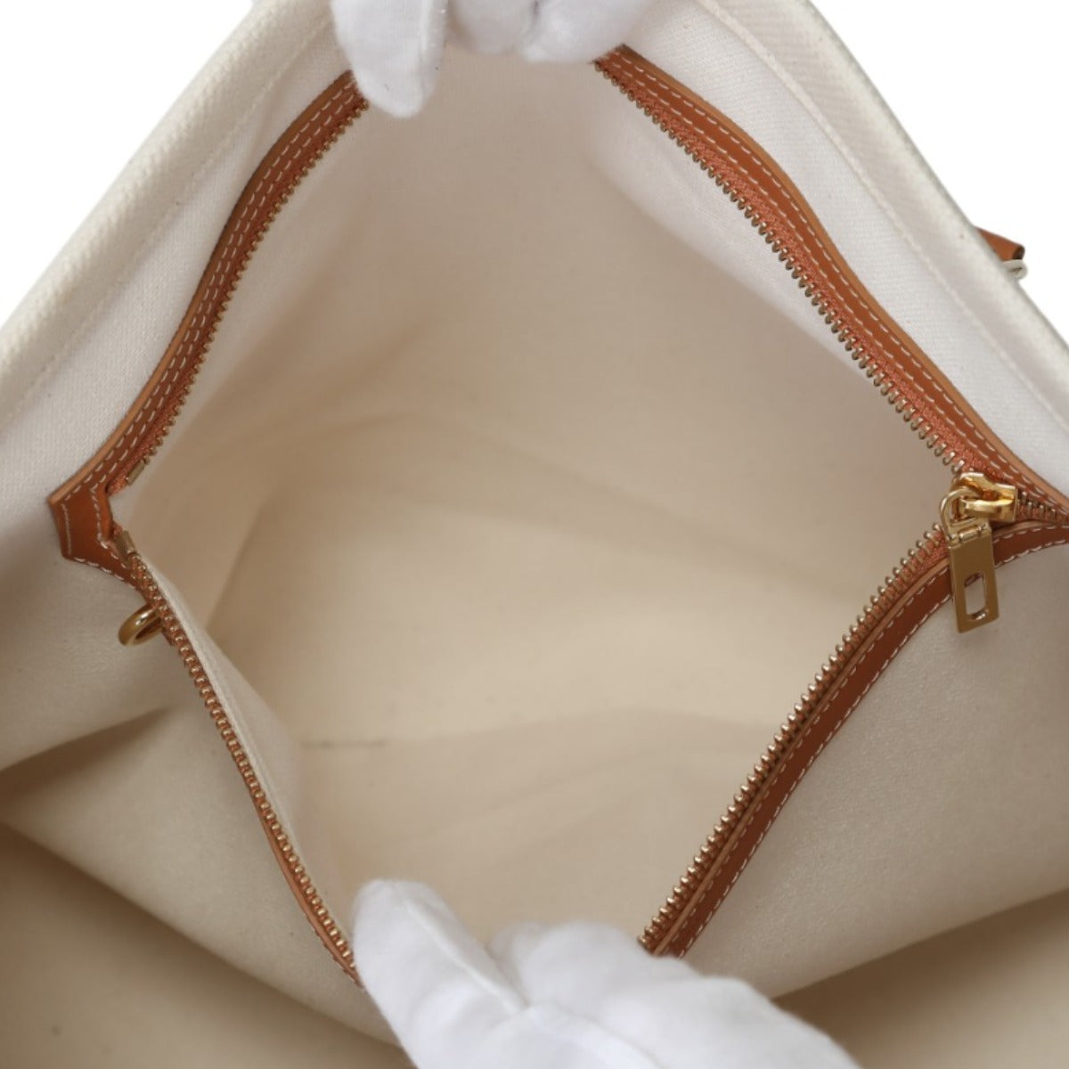 セリーヌ CELINE トートバッグ
 トートバッグ ホリゾンタルカバ キャンバス 190062BNZ ホワイト 【SS】
 【中古】