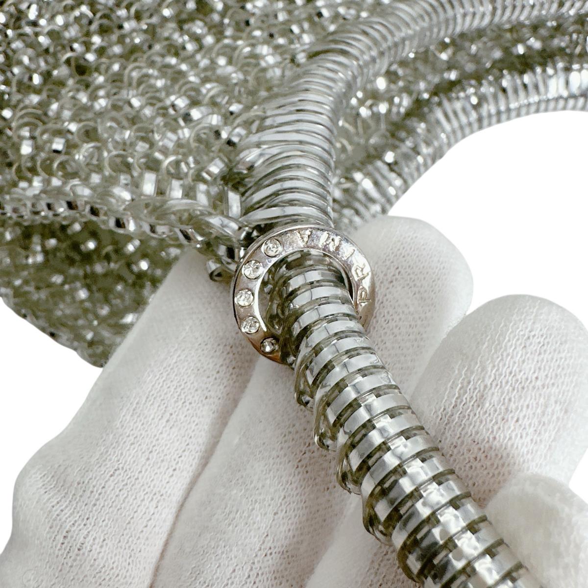 アンテプリマ ANTEPRIMA ハンドバッグ
ワイヤーバッグ パーティー 結婚式 ワイヤー シルバー 【SS】
【中古】