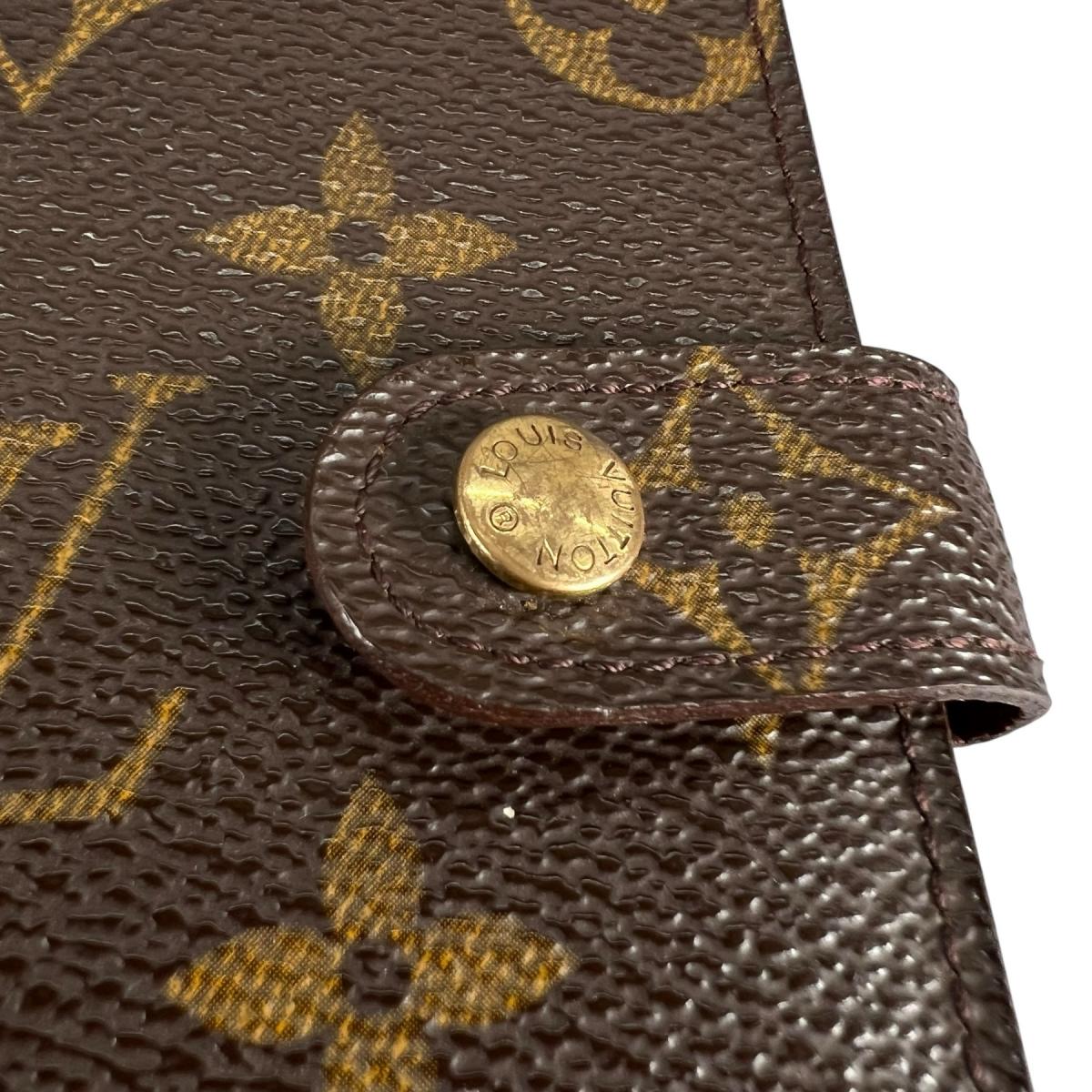 ルイヴィトン LOUIS VUITTON 手帳カバー
システム手帳カバー モノグラム アジェンダ PM モノグラムキャンバス R20005 ブラウン LV
【SS】
【中古】