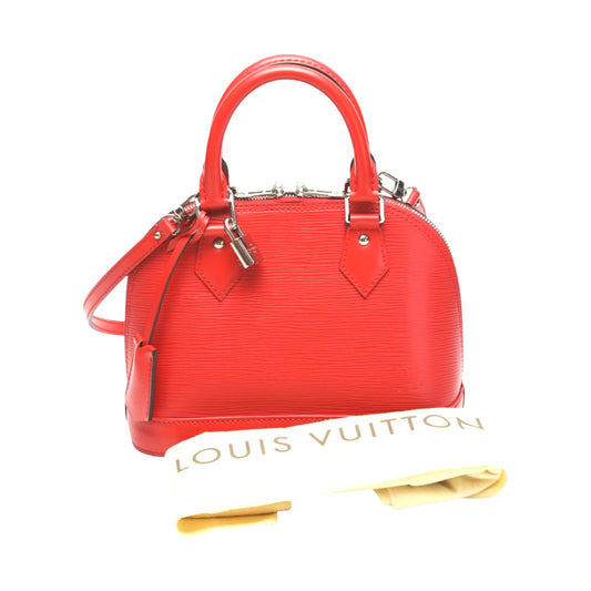 ルイヴィトン LOUIS VUITTON ショルダーバッグ
 ショルダーバッグ エピ ナノ・アルマ エピレザー M50516 レッド LV
 【SS】
 【中古】