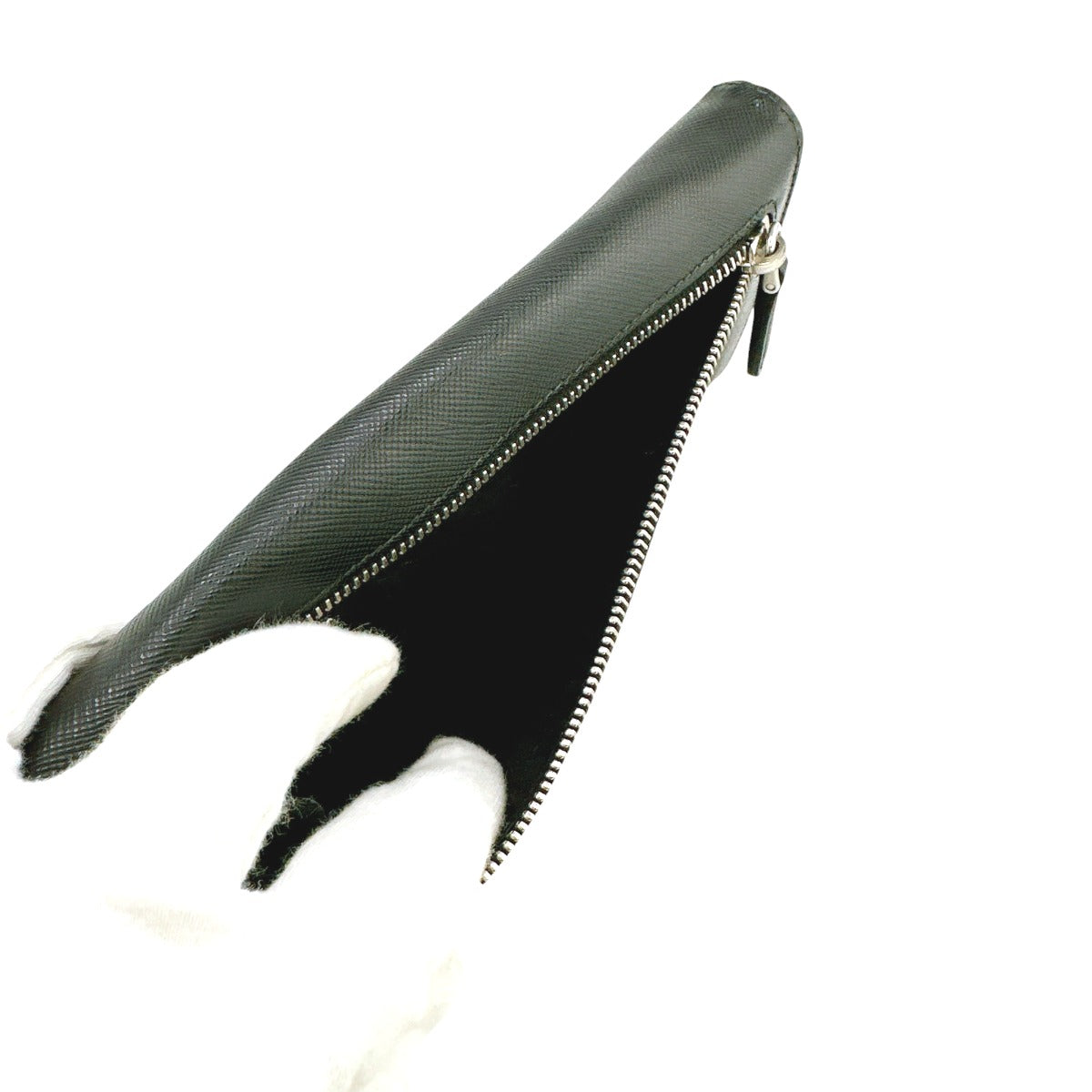 プラダ PRADA 長財布
二つ折り長財布 トライアングル サフィアーノ レザー 1M1132 ブラック 【SS】
【中古】