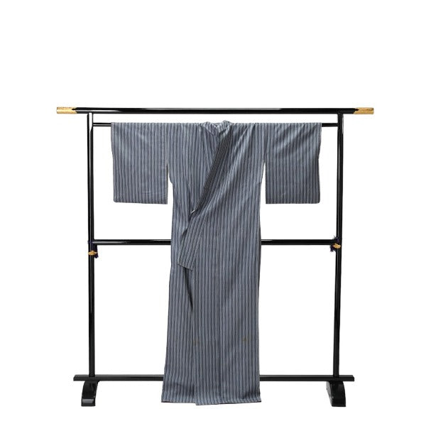 留袖
着物 和服 化繊 細袷 長着 ポリエステル ブルー 【SS】
【中古】