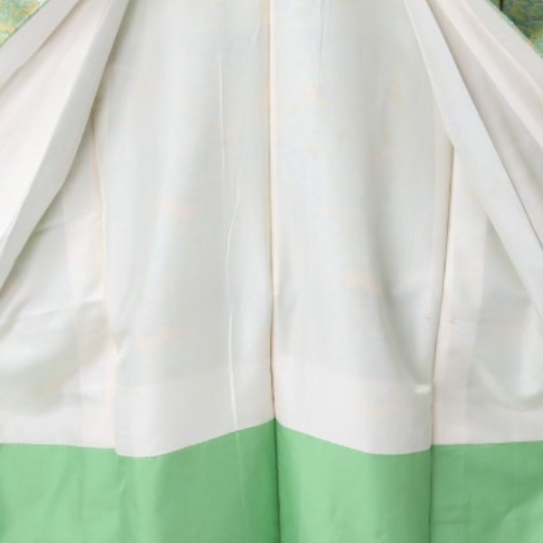 その他着物
着物 和服 化繊 細長着 ポリエステル 若葉色 【H】
【中古】