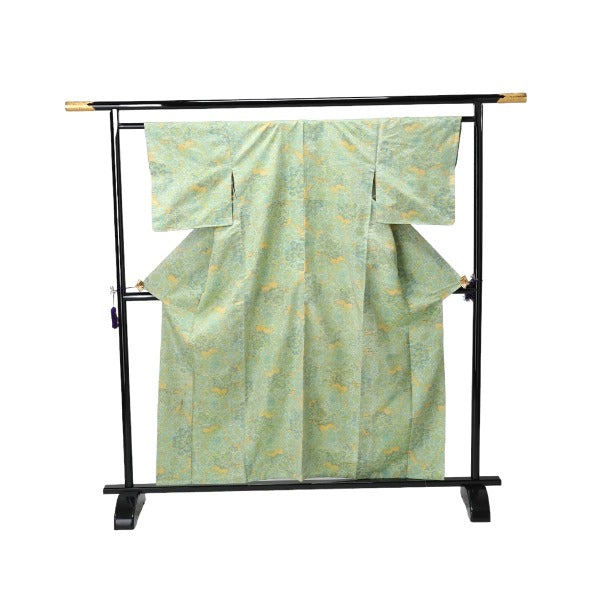 その他着物
着物 和服 化繊 細長着 ポリエステル 若葉色 【H】
【中古】