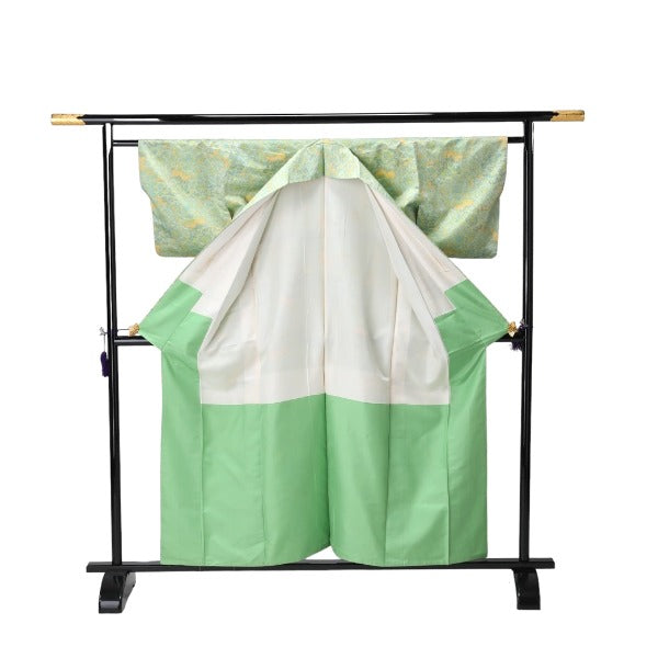その他着物
着物 和服 化繊 細長着 ポリエステル 若葉色 【H】
【中古】