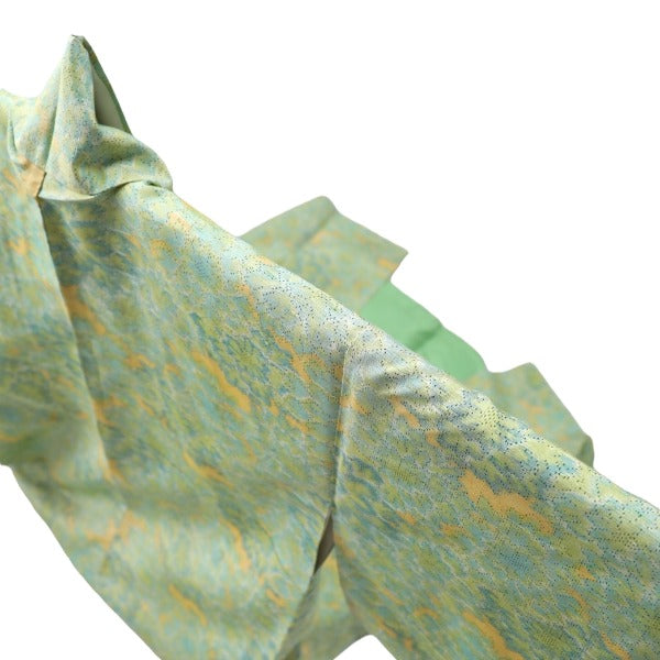その他着物
着物 和服 化繊 細長着 ポリエステル 若葉色 【H】
【中古】