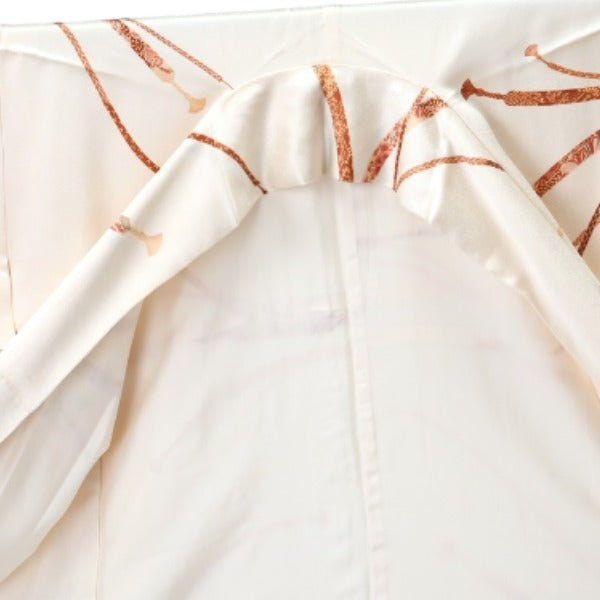 その他着物
着物 和服 化繊 袷長着 リンズ ポリエステル ベージュ 【H】
【中古】