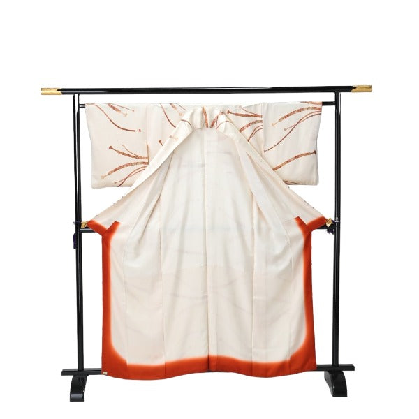 その他着物
着物 和服 化繊 袷長着 リンズ ポリエステル ベージュ 【H】
【中古】