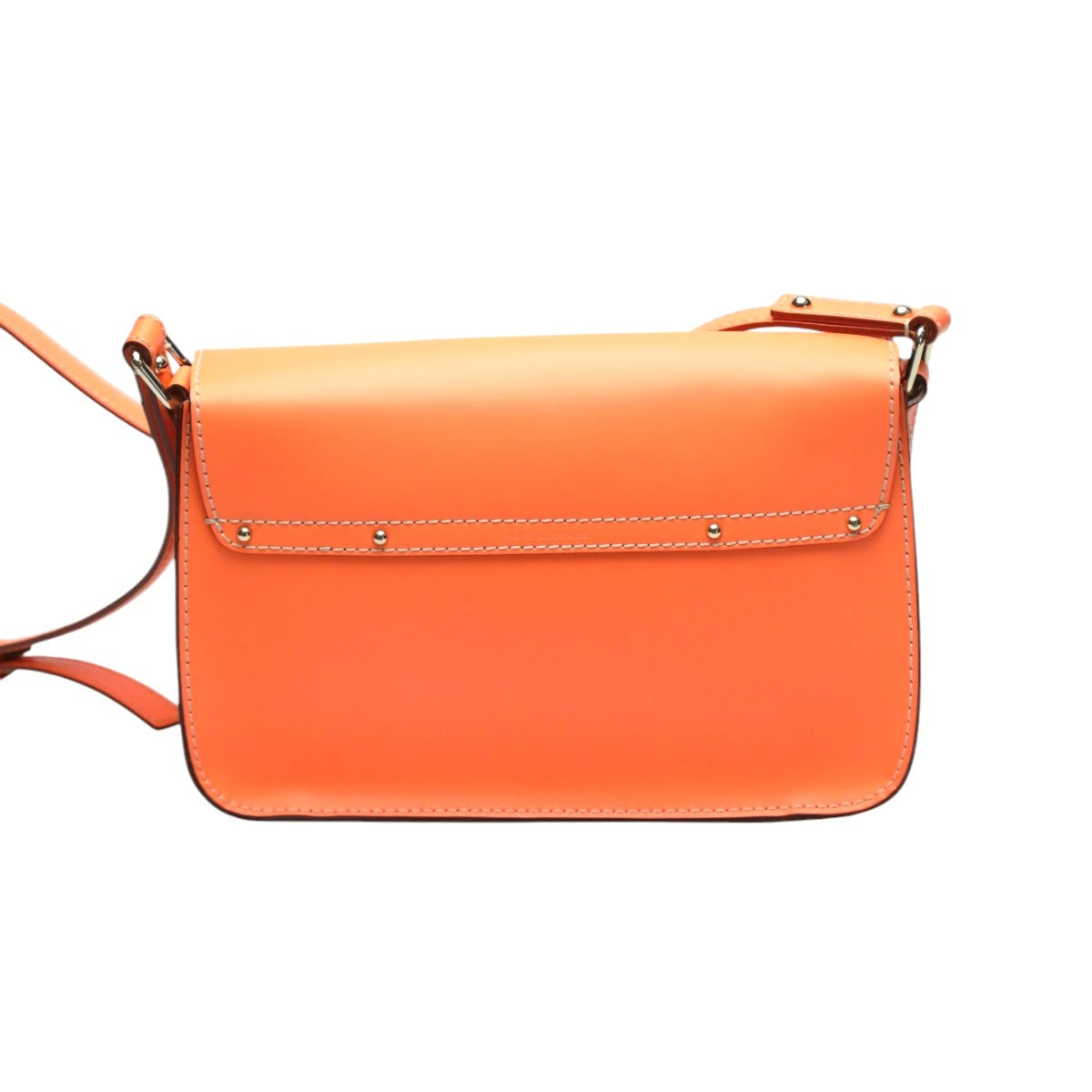 ケイトスペード Kate Spade ショルダーバッグ
斜めがけ フラップ開閉 ポシェット レザー オレンジ 【SS】
【中古】