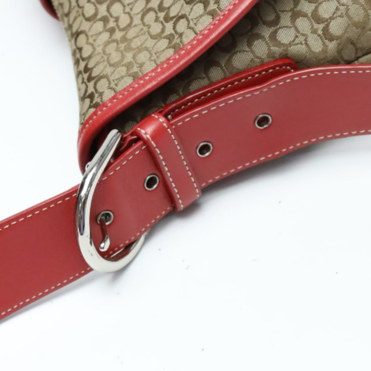 コーチ COACH ショルダーバッグ
ショルダーバッグ シグネチャー 斜め掛け キャンバス 6377 レッド×ブラウン 【SS】
【中古】