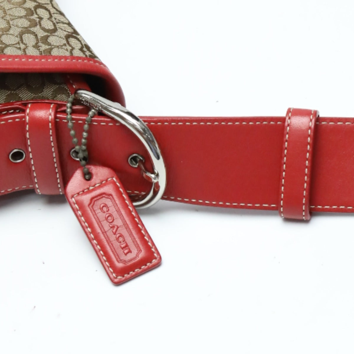 コーチ COACH ショルダーバッグ
ショルダーバッグ シグネチャー 斜め掛け キャンバス 6377 レッド×ブラウン 【SS】
【中古】