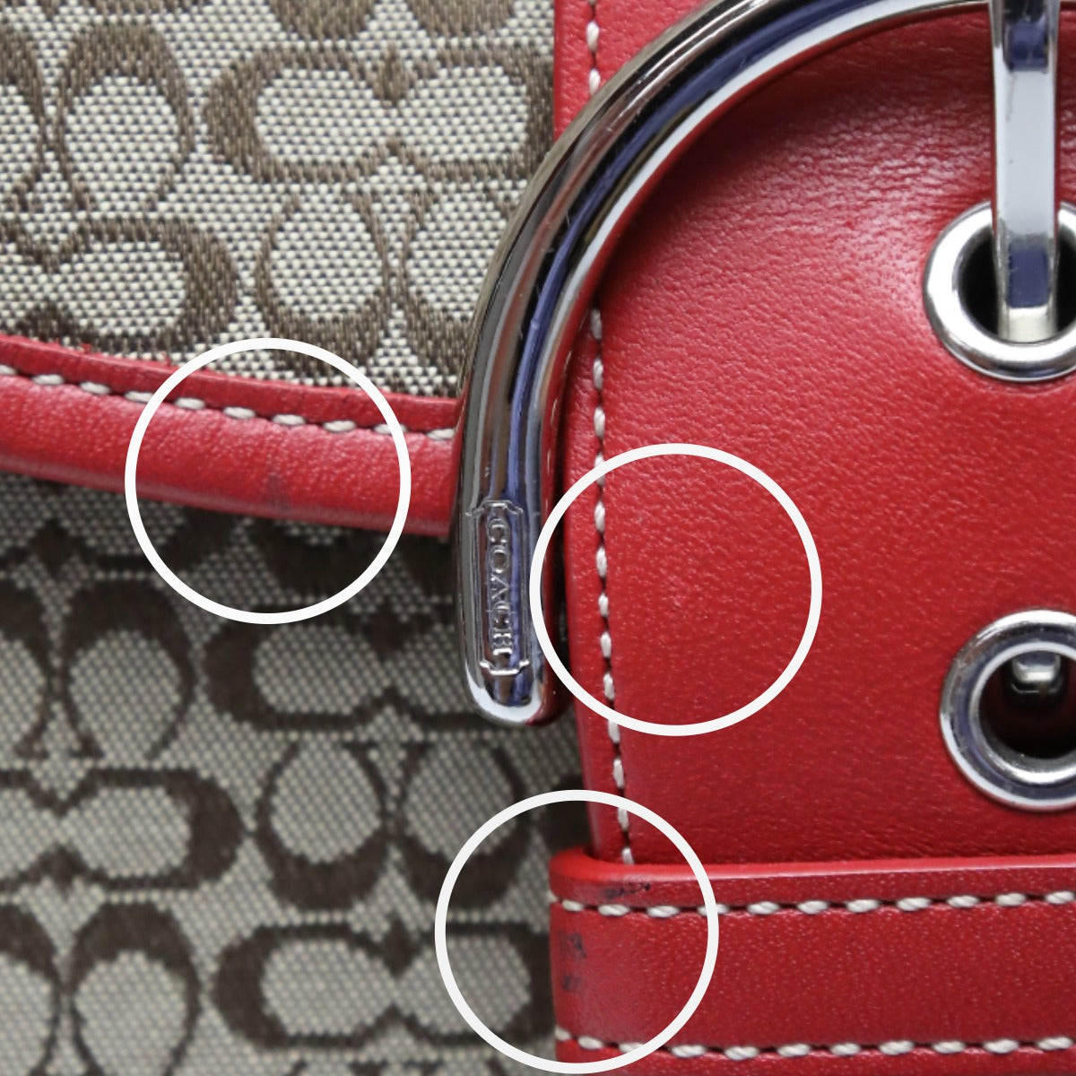 コーチ COACH ショルダーバッグ
ショルダーバッグ シグネチャー 斜め掛け キャンバス 6377 レッド×ブラウン 【SS】
【中古】