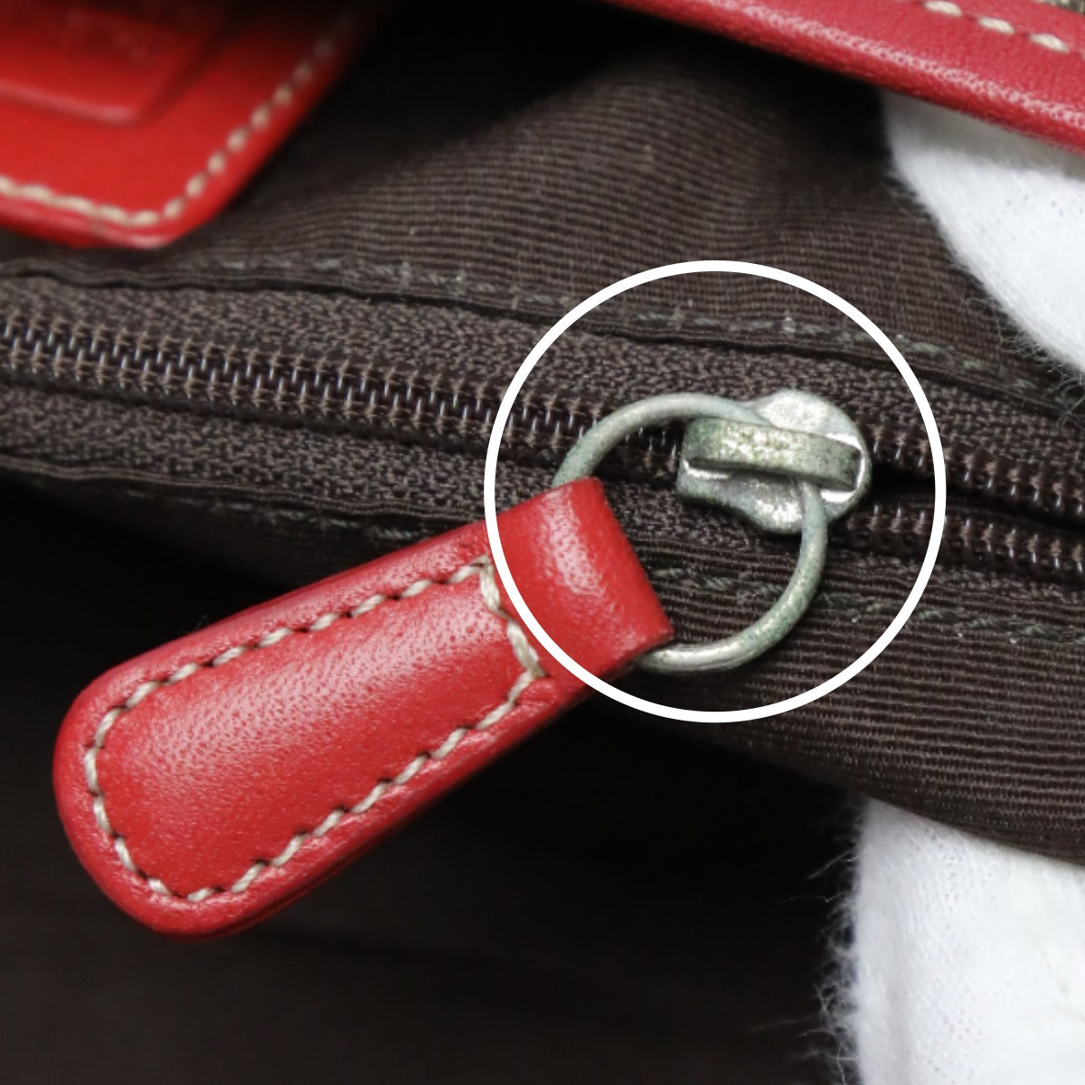コーチ COACH ショルダーバッグ
ショルダーバッグ シグネチャー 斜め掛け キャンバス 6377 レッド×ブラウン 【SS】
【中古】