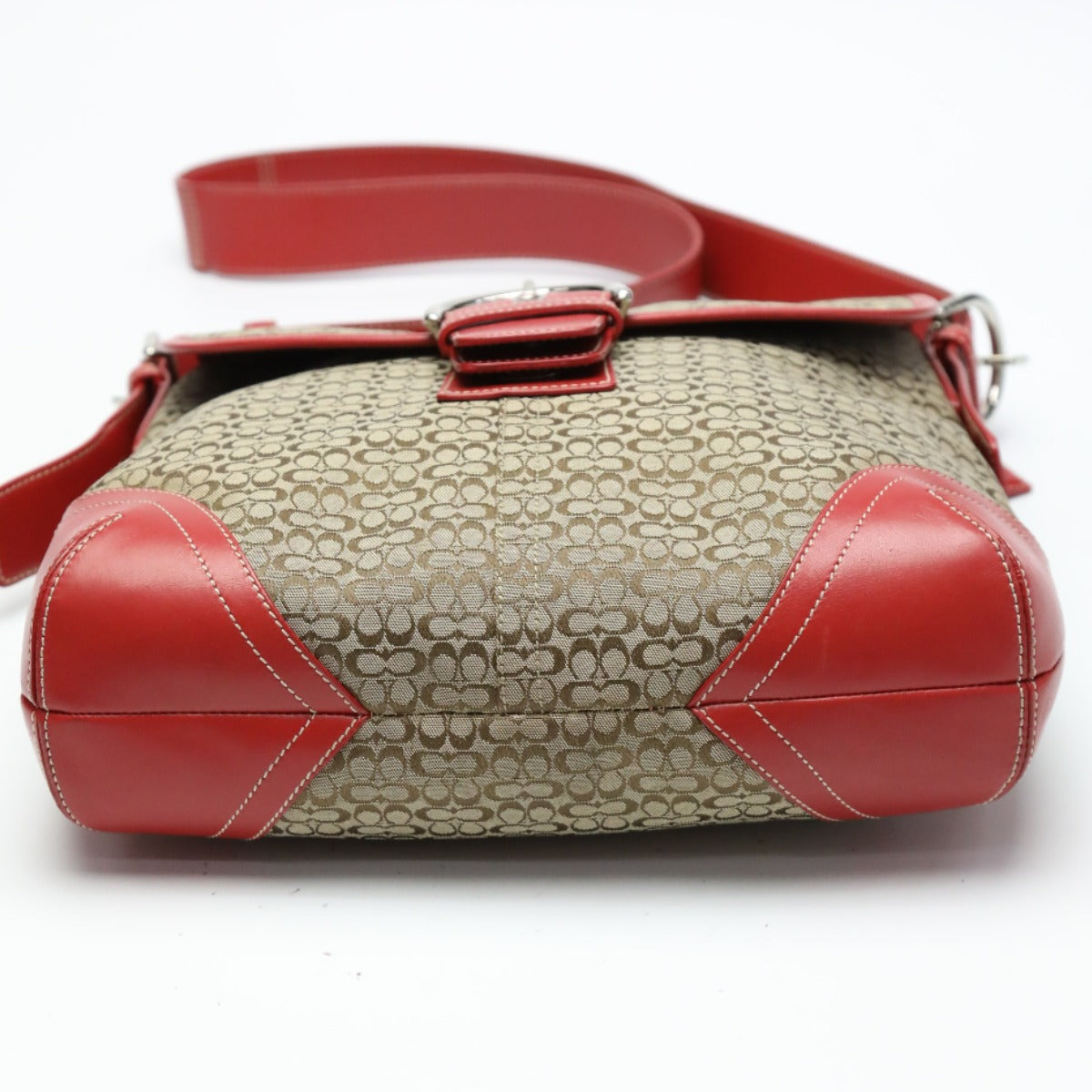 コーチ COACH ショルダーバッグ
ショルダーバッグ シグネチャー 斜め掛け キャンバス 6377 レッド×ブラウン 【SS】
【中古】