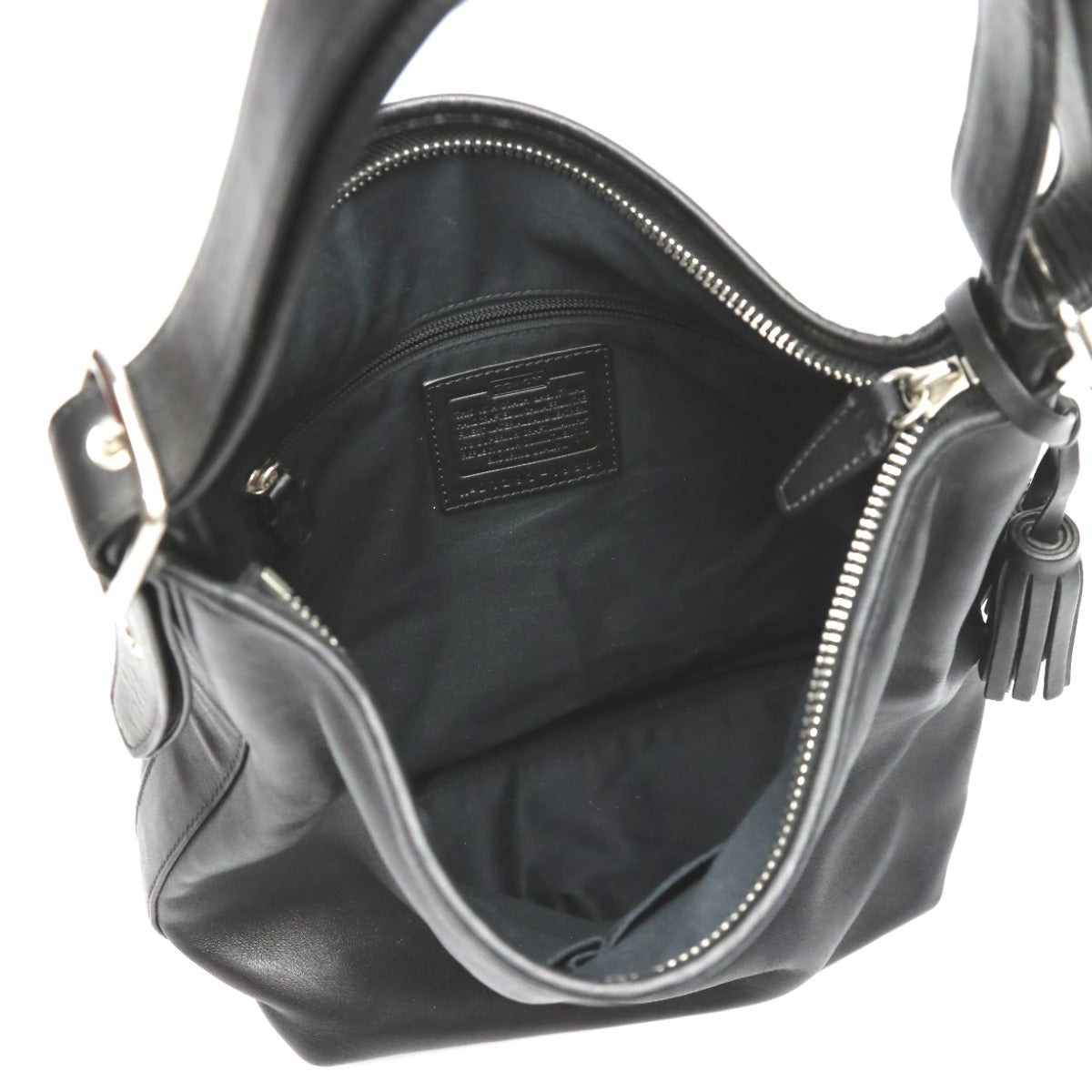 コーチ COACH ショルダーバッグ
2WAYバッグ カフー 斜めがけ レザー 19889 ブラック 【SS】
【中古】