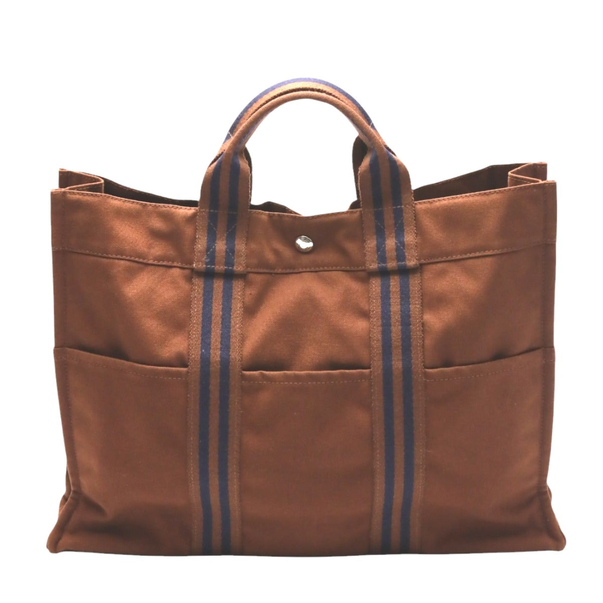 エルメス HERMES トートバッグ
ハンドバッグ フールトゥMM キャンバス ブラウン 【SS】
【中古】