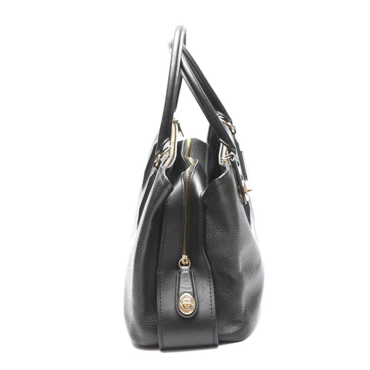 コーチ COACH ハンドバッグ
トートバック キャリオール34 ブルックリン レザー 57276 ブラック 【SS】
【中古】