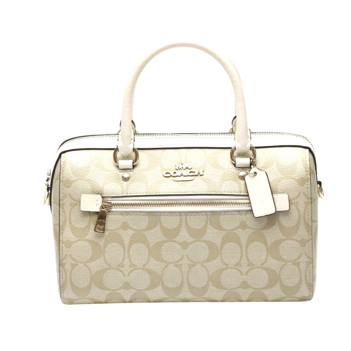コーチ COACH ハンドバッグ
ハンドバッグ CCキャンバス シグネチャー キャンバス F83607 ベージュ 【SS】
【中古】