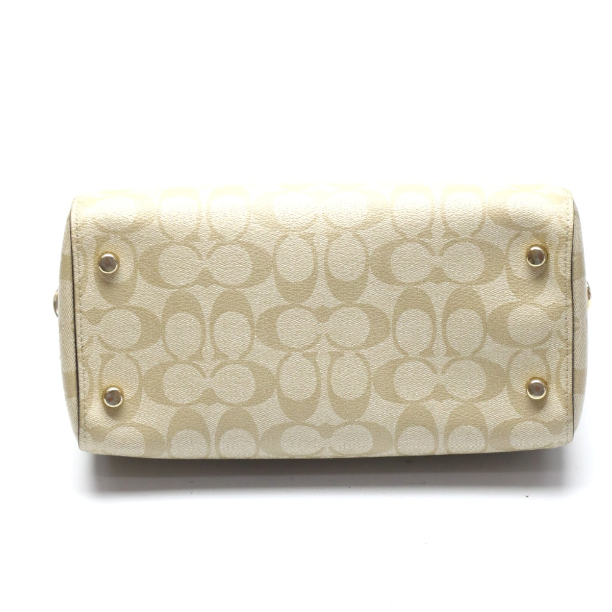コーチ COACH ハンドバッグ
ハンドバッグ CCキャンバス シグネチャー キャンバス F83607 ベージュ 【SS】
【中古】