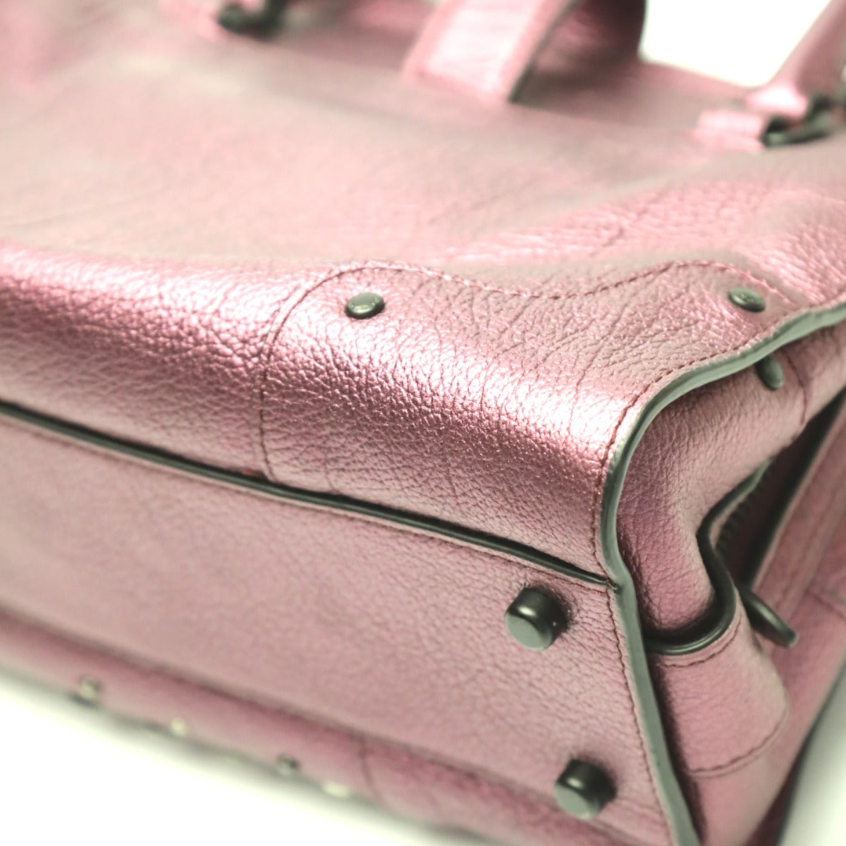 コーチ COACH ハンドバッグ
2wayショルダーバック サッチェル24 マーサー レザー 59146 パープル 【SS】
【中古】