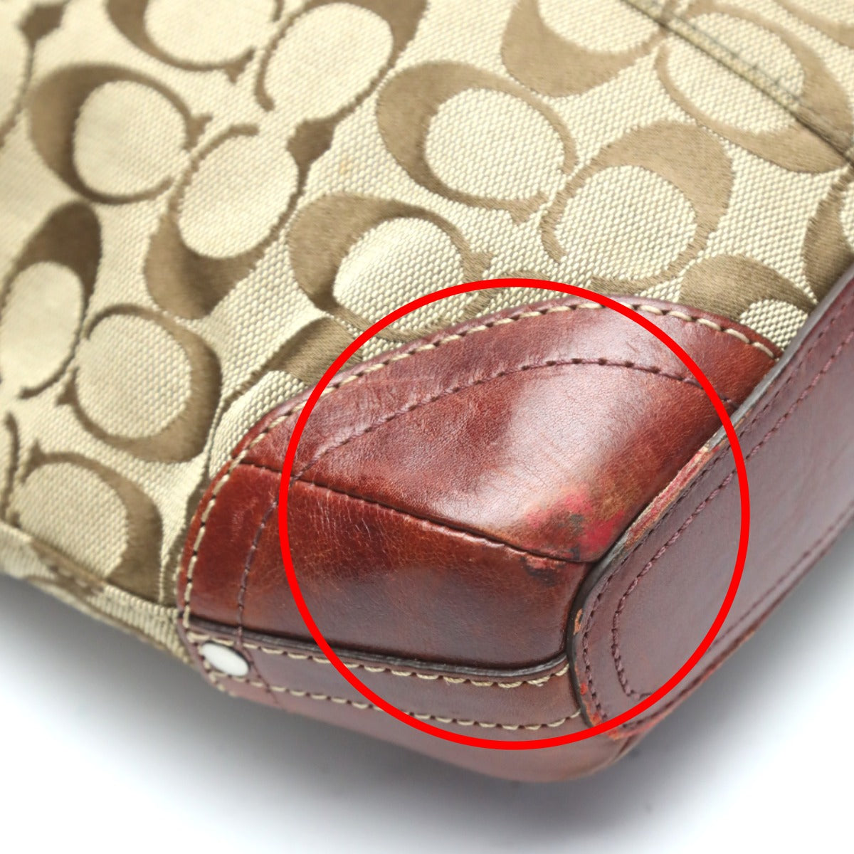 コーチ COACH ショルダーバッグ
斜めがけ CCキャンバス シグネチャー レザー F12327 ブラウン 【SS】
【中古】