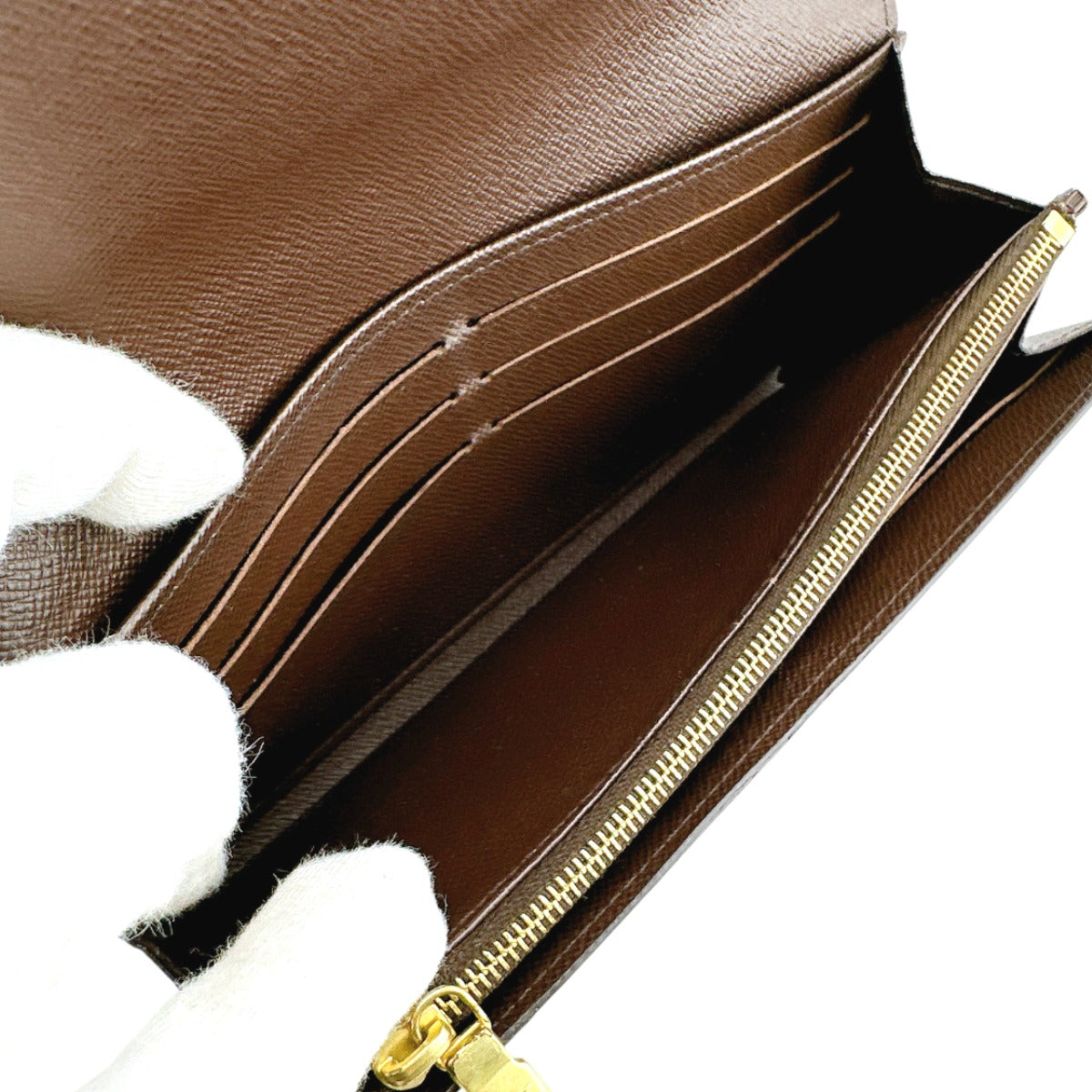 ルイヴィトン LOUIS VUITTON 長財布
ラウンドファスナー ダミエ ポルトフォイユ・サラ ダミエキャンバス N63209 エベヌ LV
【SS】
【中古】