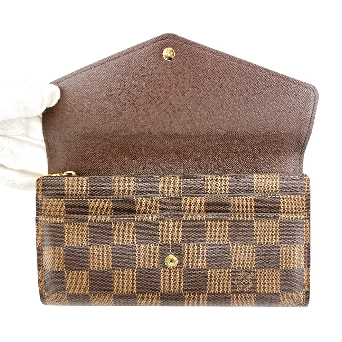 ルイヴィトン LOUIS VUITTON 長財布
ラウンドファスナー ダミエ ポルトフォイユ・サラ ダミエキャンバス N63209 エベヌ LV
【SS】
【中古】