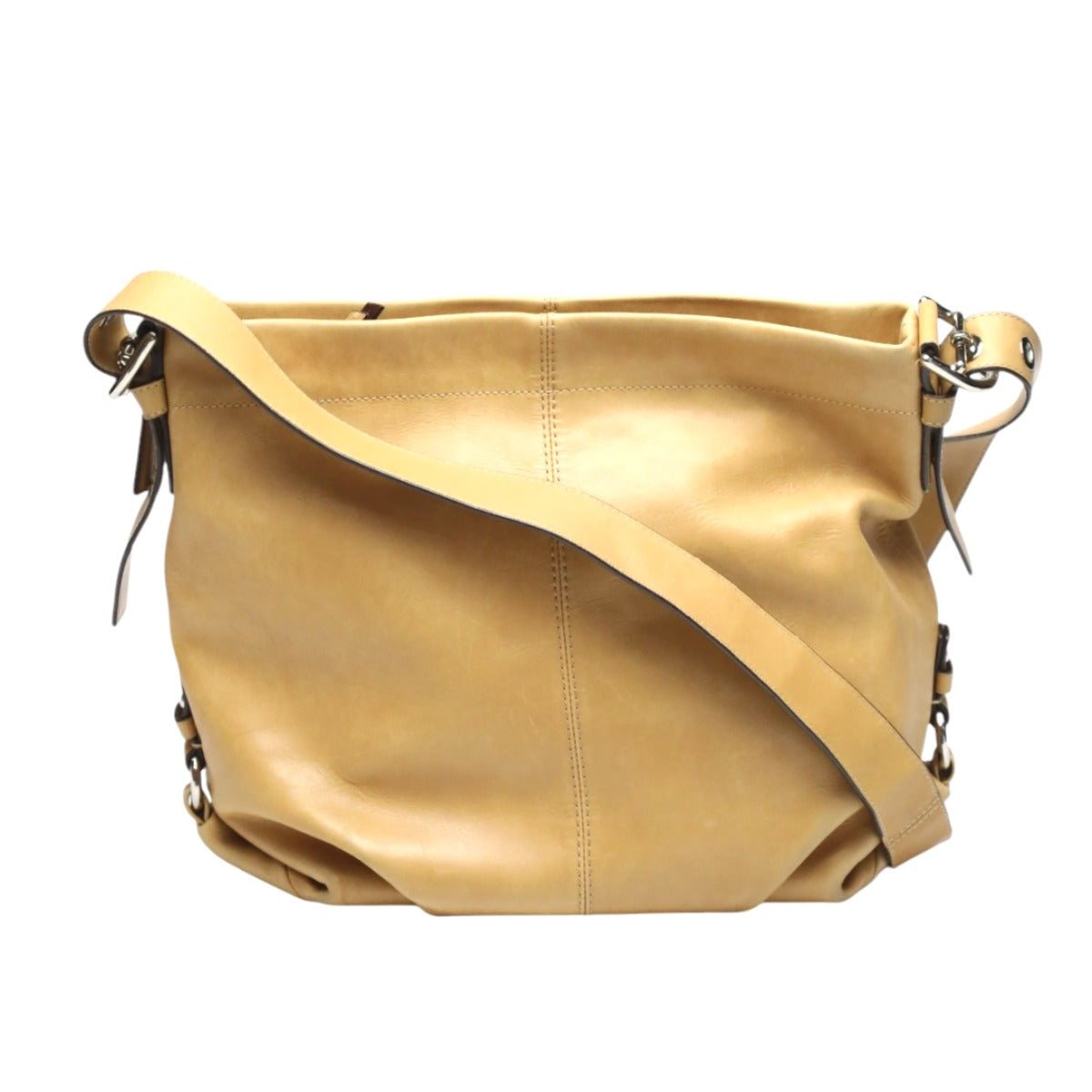 コーチ COACH ショルダーバッグ
オールレザー 斜めかけ 肩掛け レザー F15064 ベージュ 【SS】
【中古】