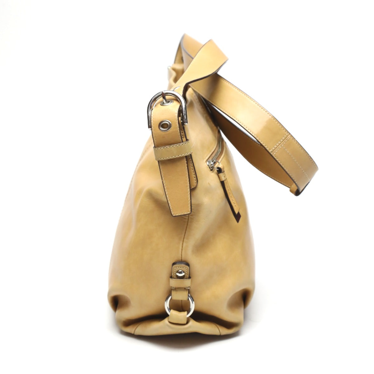 コーチ COACH ショルダーバッグ
オールレザー 斜めかけ 肩掛け レザー F15064 ベージュ 【SS】
【中古】