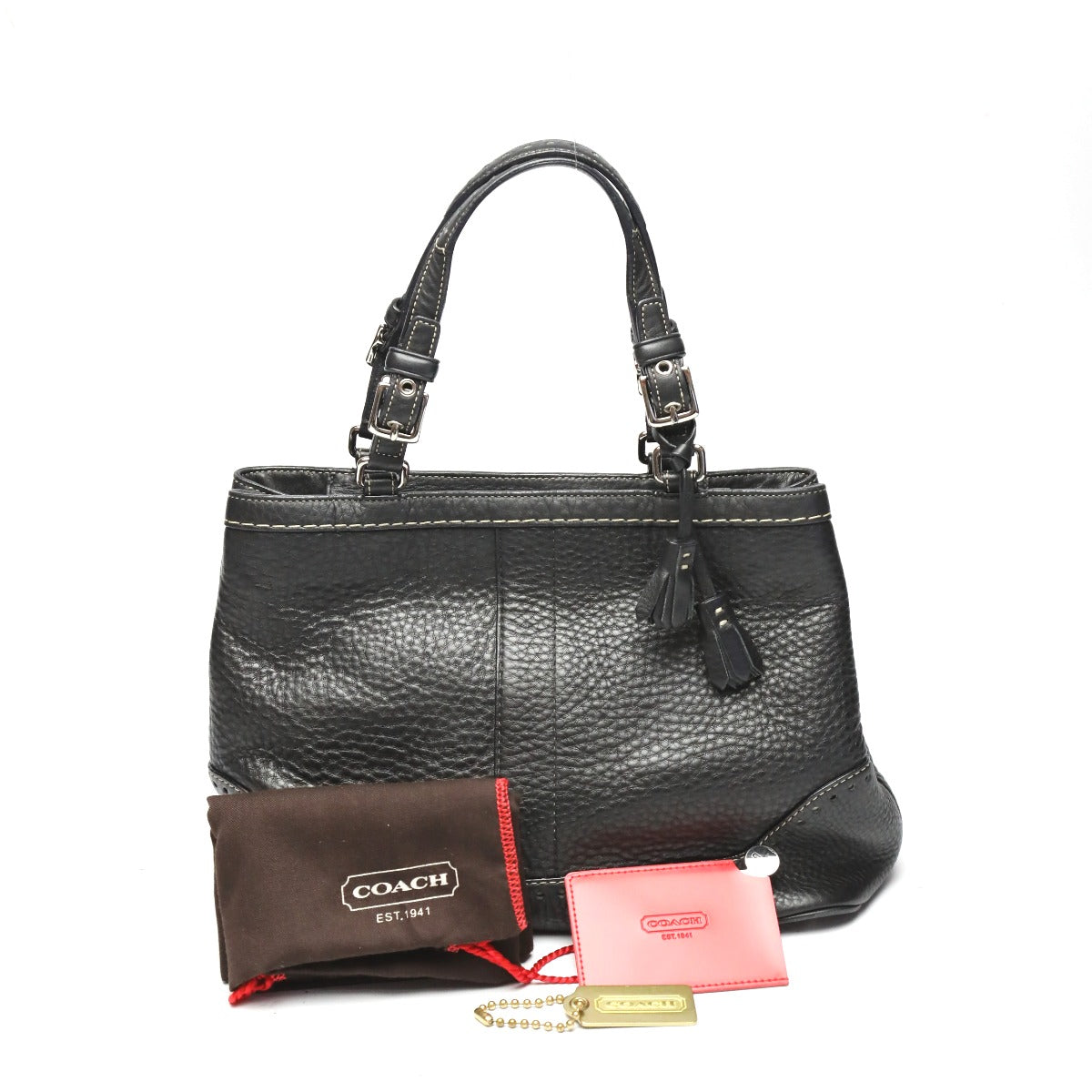 コーチ COACH ハンドバッグ
ハンプトンズ フリンジ レザー 5055 ブラック 【SS】
【中古】