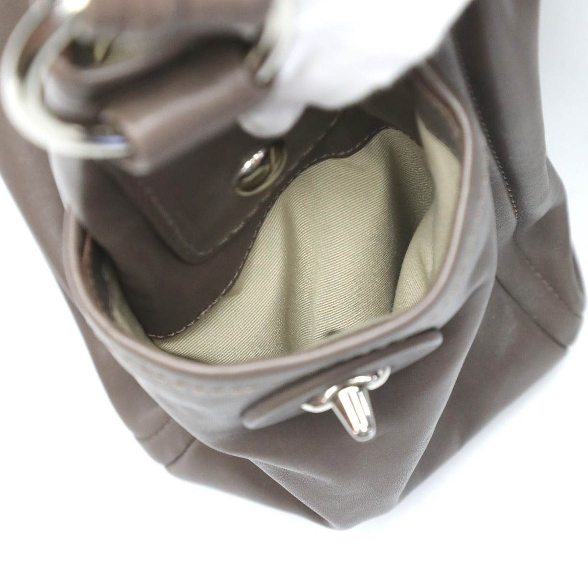 コーチ COACH トートバッグ
ショルダーバッグ カーフ ワンショルダーバッグ レザー 13412 グレー 【SS】
【中古】