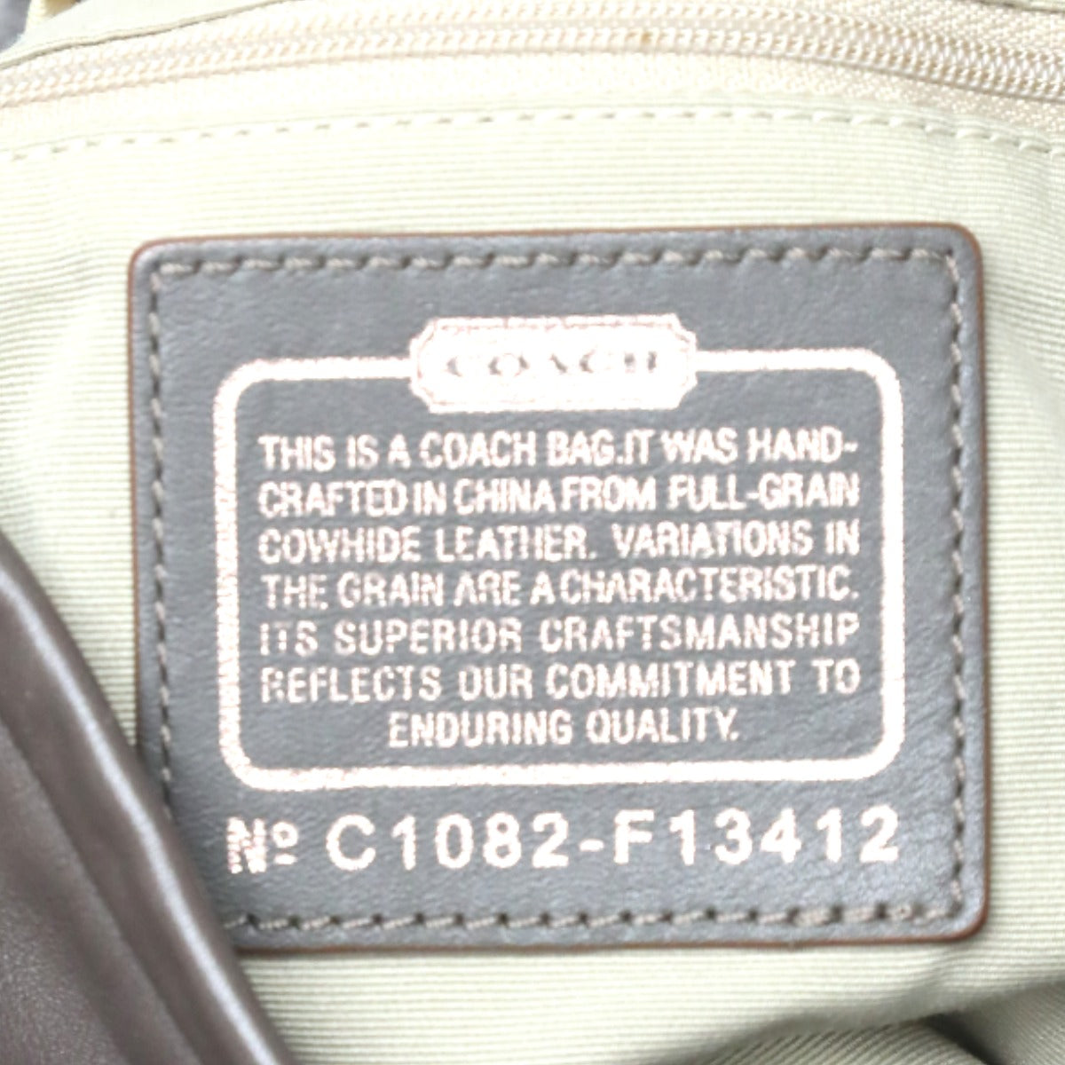 コーチ COACH トートバッグ
ショルダーバッグ カーフ ワンショルダーバッグ レザー 13412 グレー 【SS】
【中古】