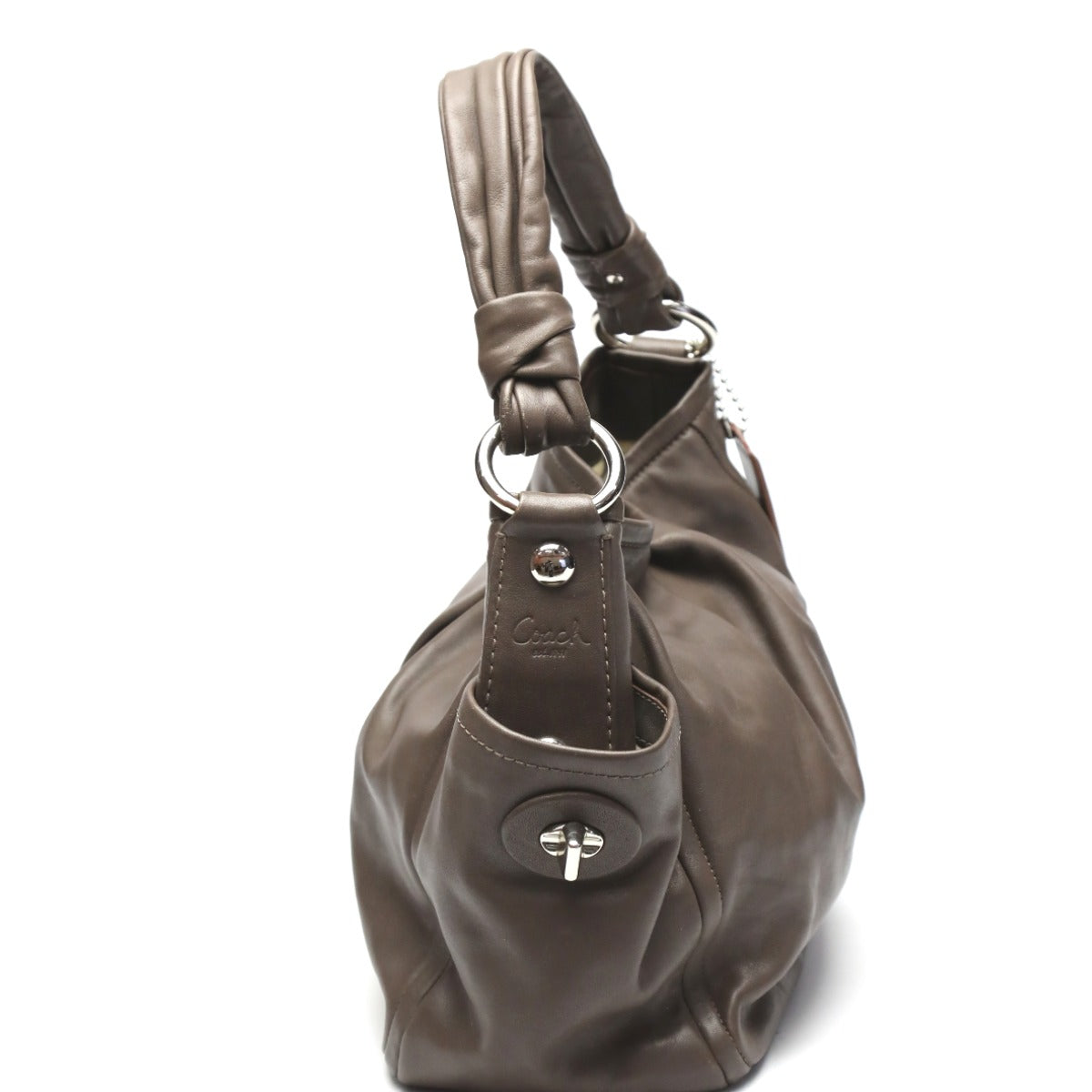 コーチ COACH トートバッグ
ショルダーバッグ カーフ ワンショルダーバッグ レザー 13412 グレー 【SS】
【中古】