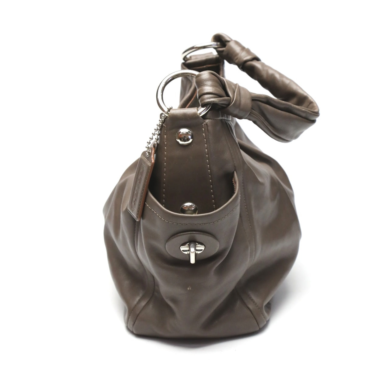 コーチ COACH トートバッグ
ショルダーバッグ カーフ ワンショルダーバッグ レザー 13412 グレー 【SS】
【中古】