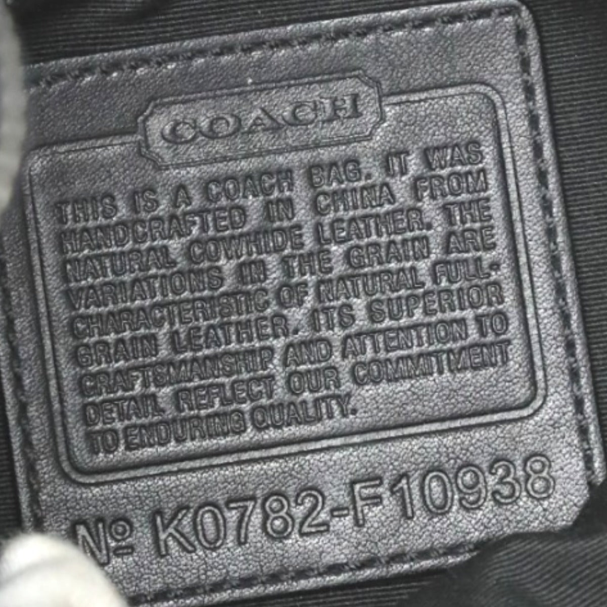 コーチ COACH ショルダーバッグ
斜めがけ カーフ レザー F10938 【SS】
【中古】