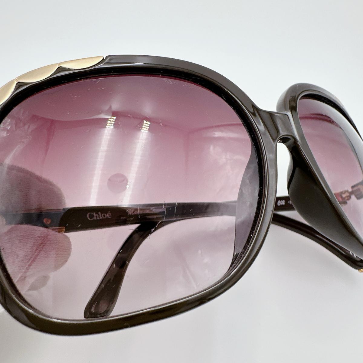 クロエ Chloe サングラス
サングラス バタフライ 59□18 130 プラスチック CA2221A ブラウン 【SS】
【中古】