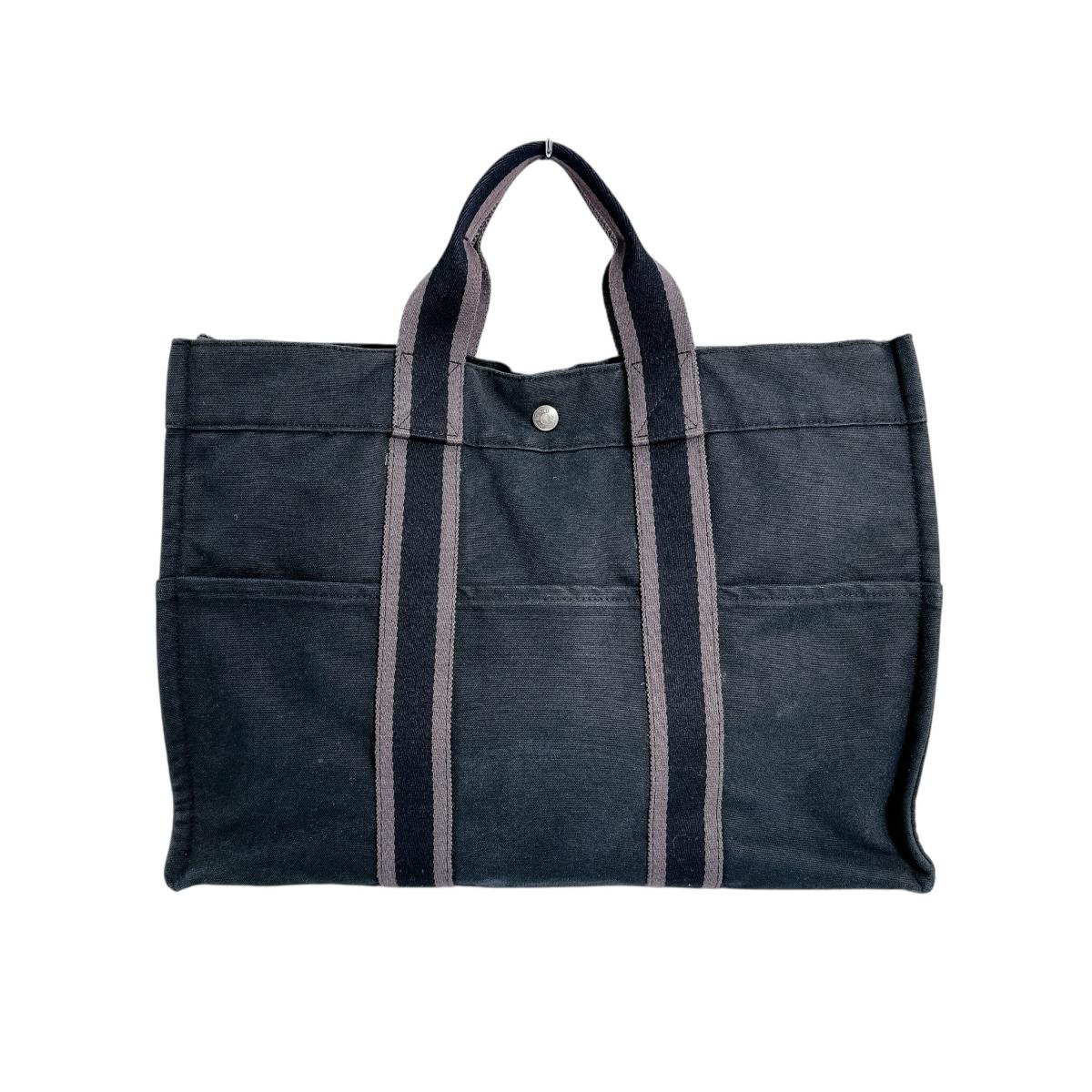 エルメス HERMES トートバッグ
トートMM エールライン キャンバス キャンバス ブラック 【SS】
【中古】