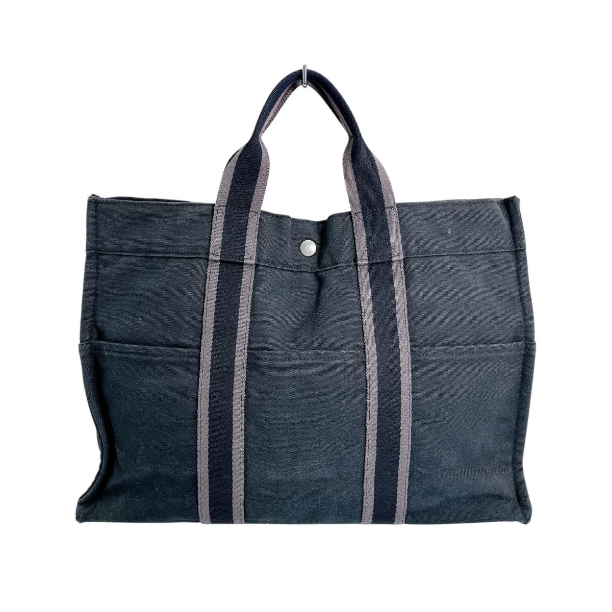 エルメス HERMES トートバッグ
トートMM エールライン キャンバス キャンバス ブラック 【SS】
【中古】