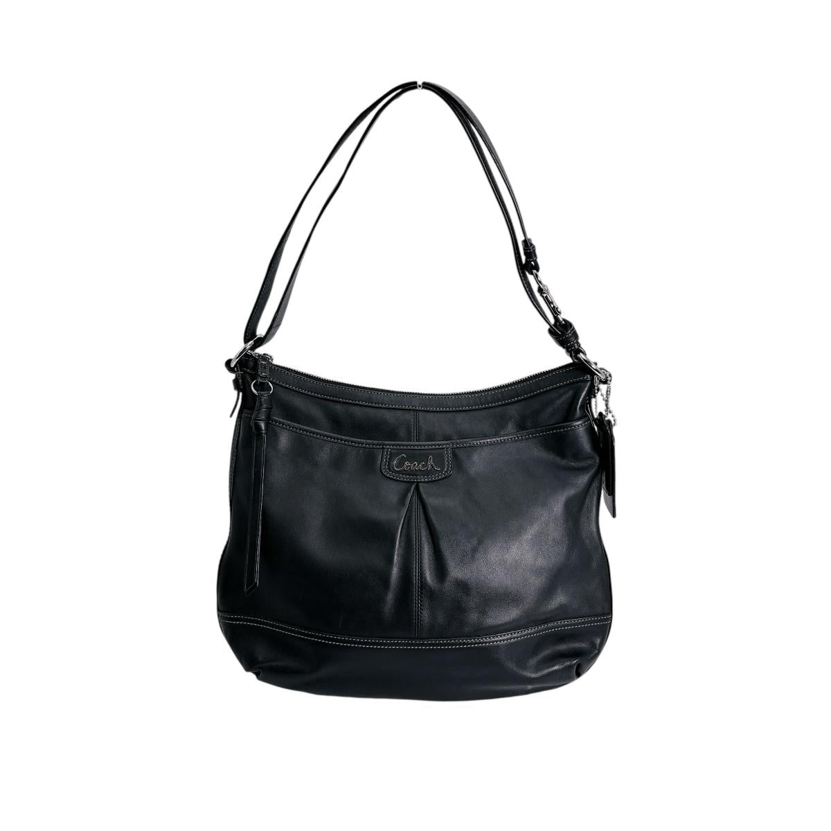 コーチ COACH ショルダーバッグ
斜めがけ レザー F19726 ブラック 【SS】
【中古】