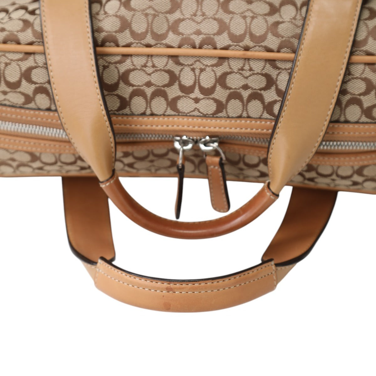 コーチ COACH ビジネスバッグ
ブリーフケース CC柄 書類かばん キャンバス F70181 ベージュ 【SS】
【中古】