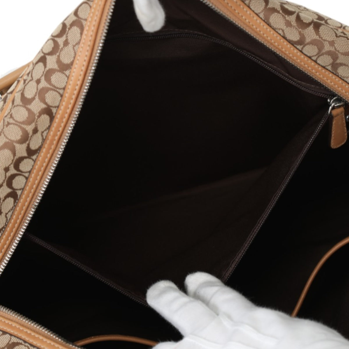 コーチ COACH ビジネスバッグ
ブリーフケース CC柄 書類かばん キャンバス F70181 ベージュ 【SS】
【中古】