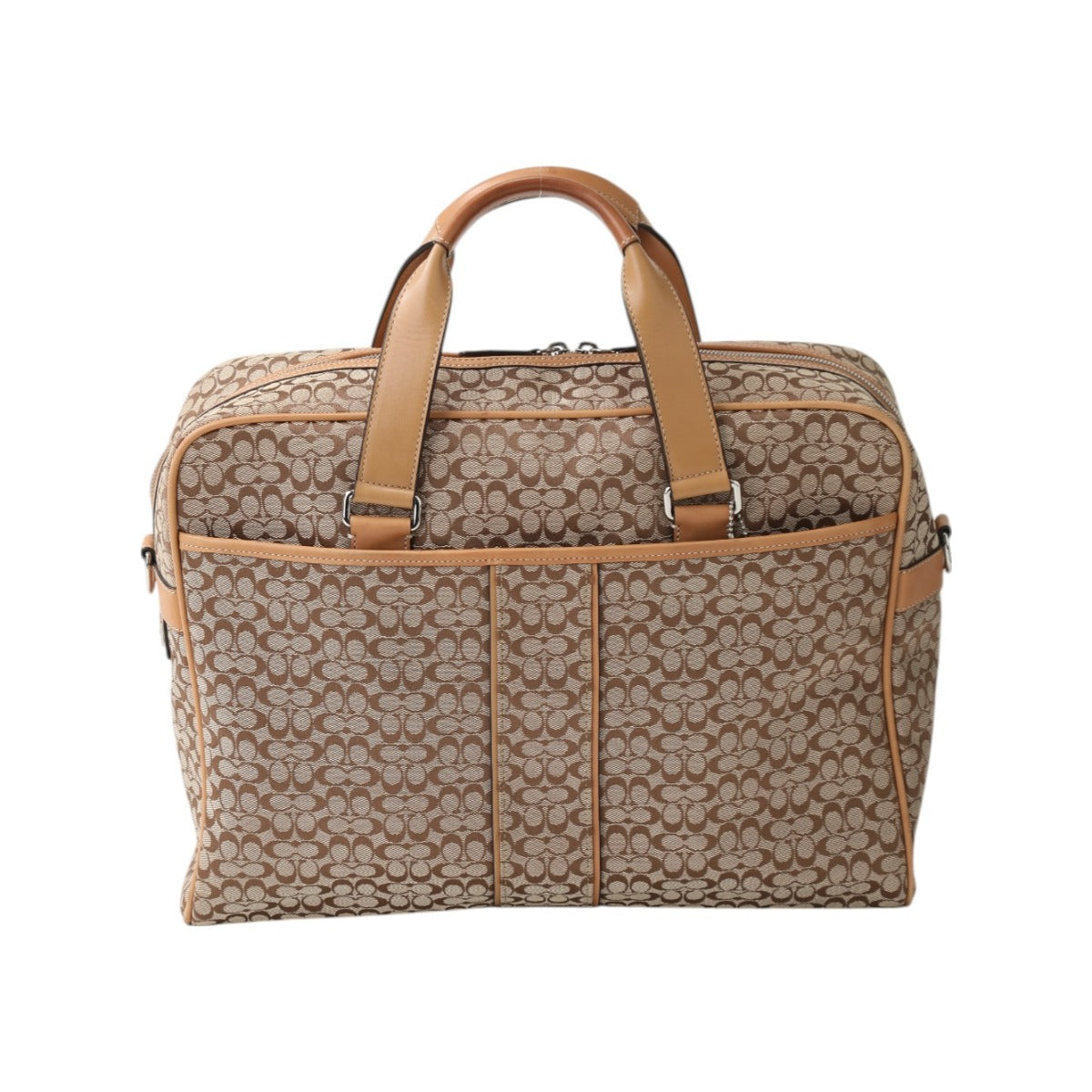 コーチ COACH ビジネスバッグ
ブリーフケース CC柄 書類かばん キャンバス F70181 ベージュ 【SS】
【中古】