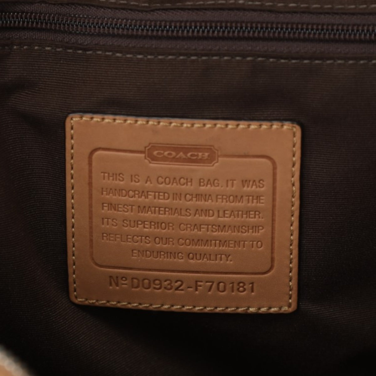 コーチ COACH ビジネスバッグ
ブリーフケース CC柄 書類かばん キャンバス F70181 ベージュ 【SS】
【中古】