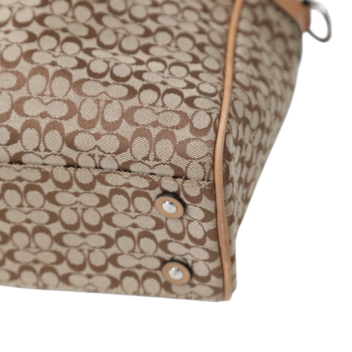 コーチ COACH ビジネスバッグ
ブリーフケース CC柄 書類かばん キャンバス F70181 ベージュ 【SS】
【中古】