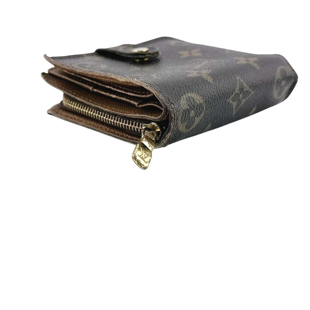 ルイヴィトン LOUIS VUITTON 二つ折り財布
カード用ポケットファスナー付 モノグラム コンパクトジップ モノグラムキャンバス M61667 ブラウン LV
【SS】
【中古】