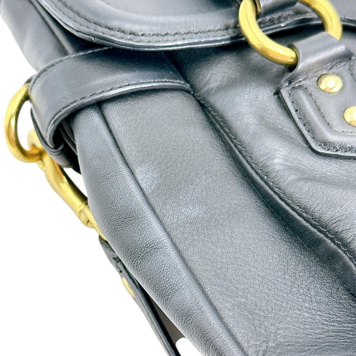 コーチ COACH ショルダーバッグ
2wayショルダー オールレザー マグネット式フラップ レザー F26127 ブラック 【SS】
【中古】