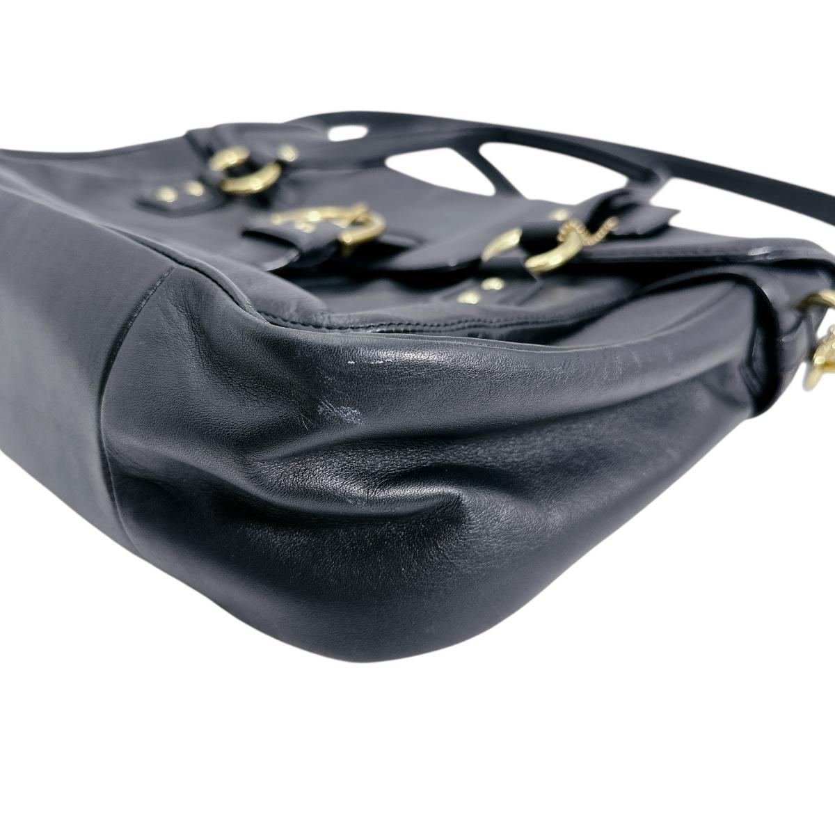 コーチ COACH ショルダーバッグ
2wayショルダー オールレザー マグネット式フラップ レザー F26127 ブラック 【SS】
【中古】