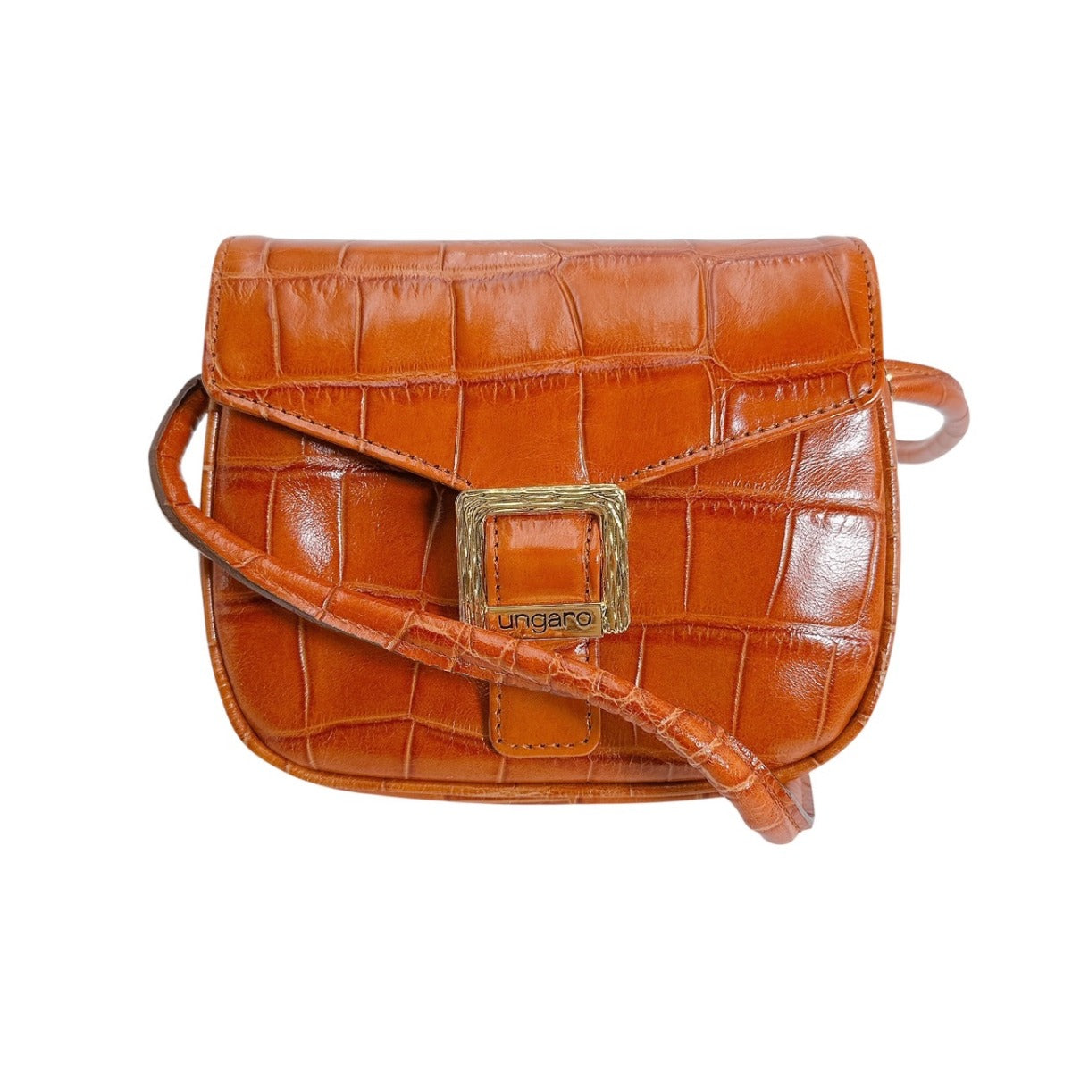 ウンガロ emanuel ungaro ショルダーバッグ
ショルダーバッグ クロコ型押 オレンジ 【SS】
【中古】